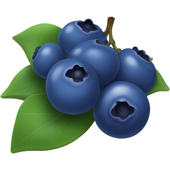 Blueberries  emoji