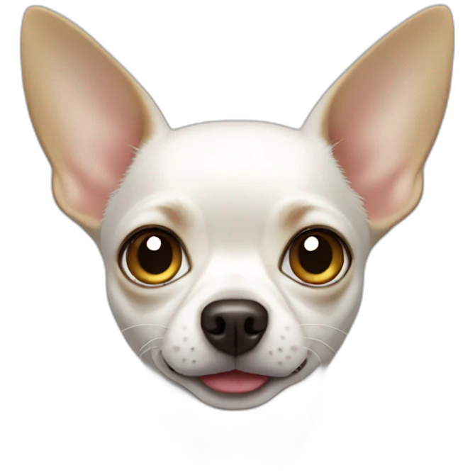 white chihuahua emoji