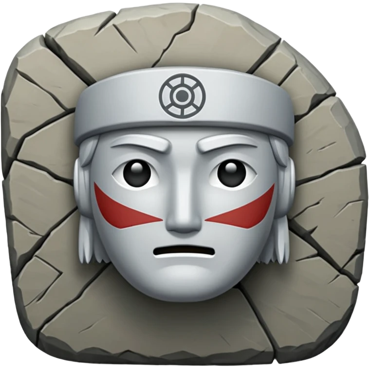 Hokage Rock in naruto flim emoji