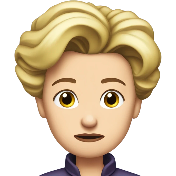 Ursula von der Leyen sad emoji