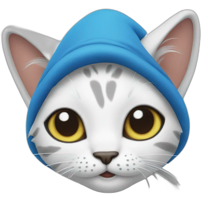 Smurf cat emoji