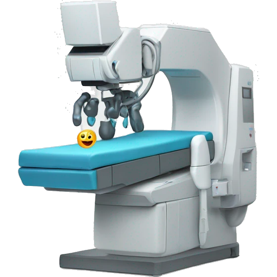 C-arm in interventional radiology  emoji