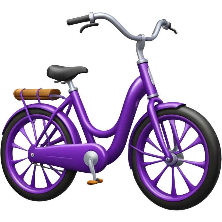 Bike egg plant emoji