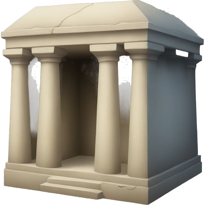 Tomb above ground emoji