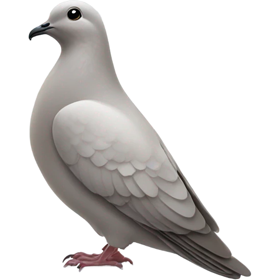 dove holding a beer emoji