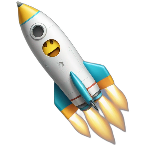 rocket: smiley emoji