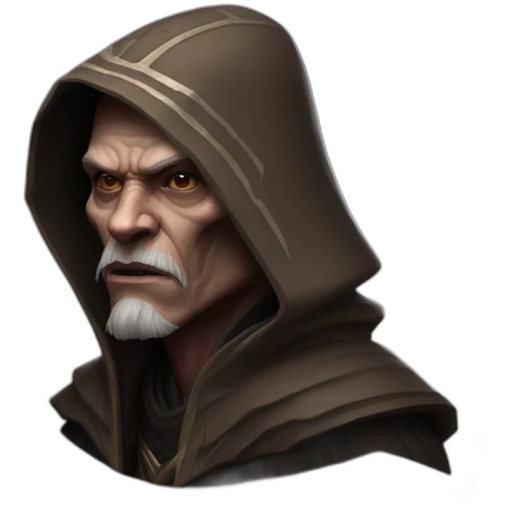 hyperrealist sith jedi in world of warcraft emoji
