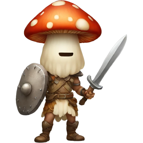 Mushroom Warrior emoji