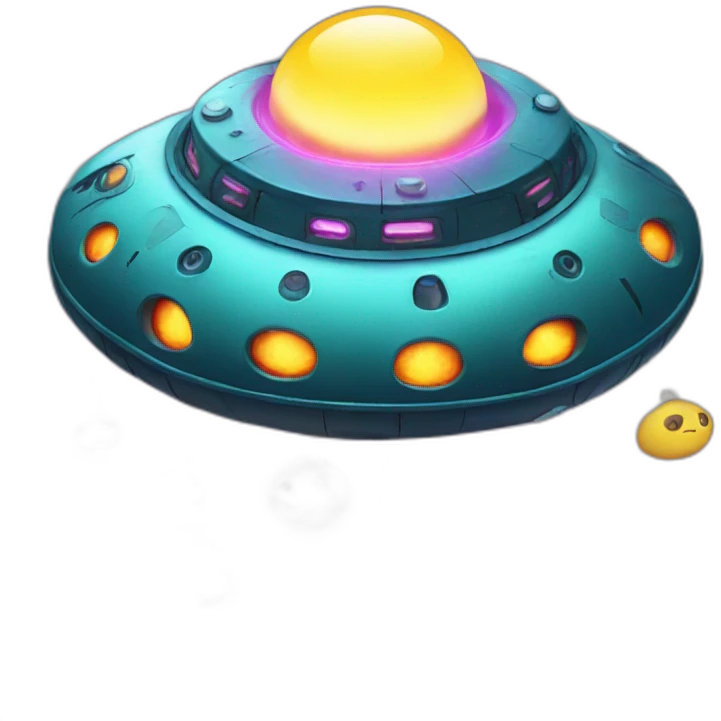 Ufo party emoji