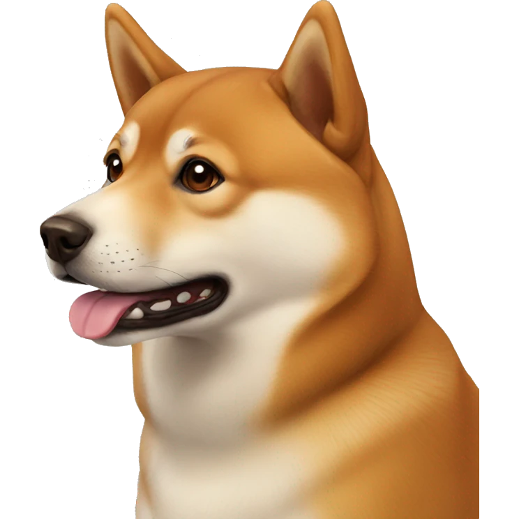 Brown Shiba Inu emoji
