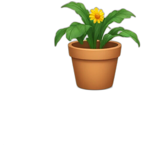 Flowerpot emoji