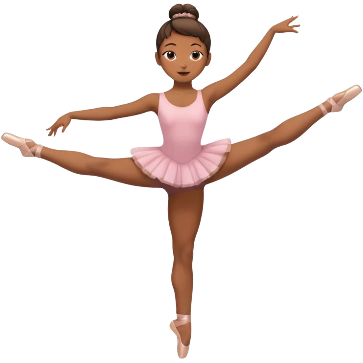 coque cabelo ballet corpo inteiro emoji