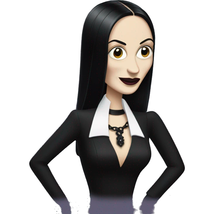 Morticia Addams  emoji