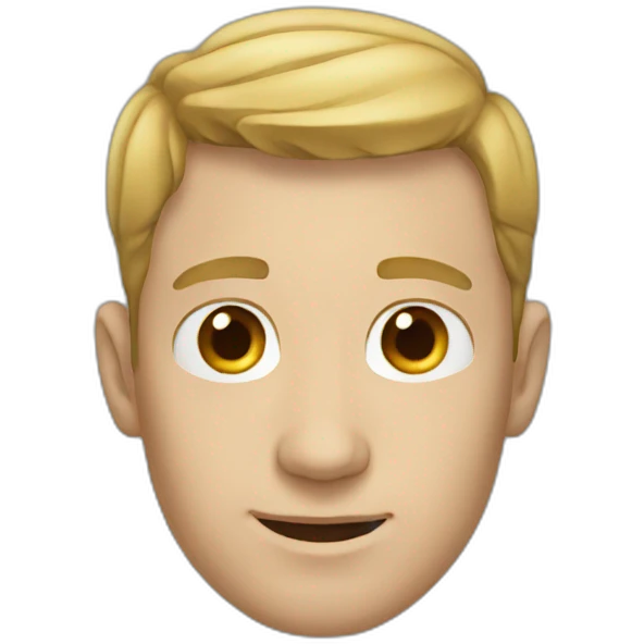 white man ear emoji