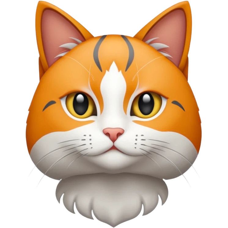 Kedi ve uçağın birleşimi emoji
