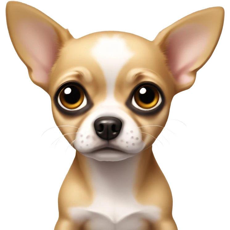 Chihuahua puppy big sad eyes emoji
