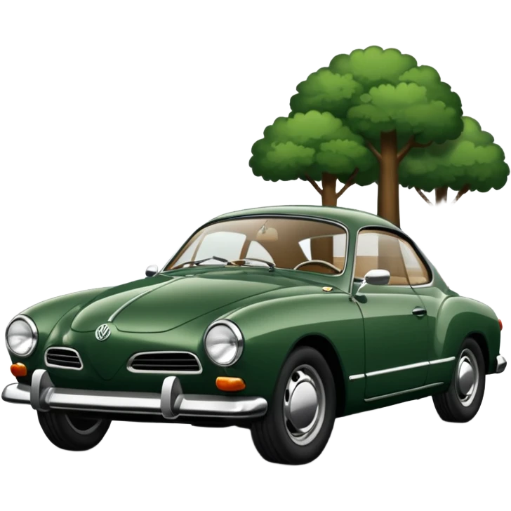 forest green vw karmann ghia emoji