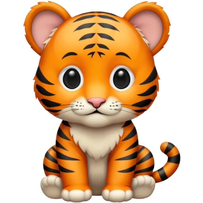 Baby tiger emoji