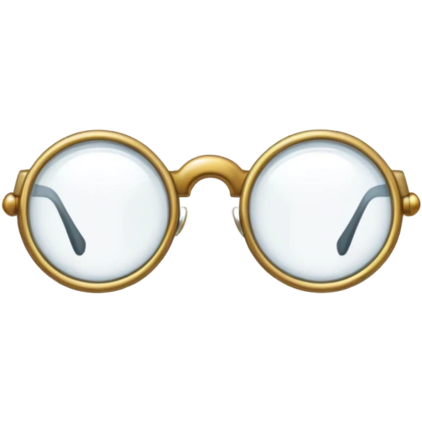medieval glasses transparent emoji