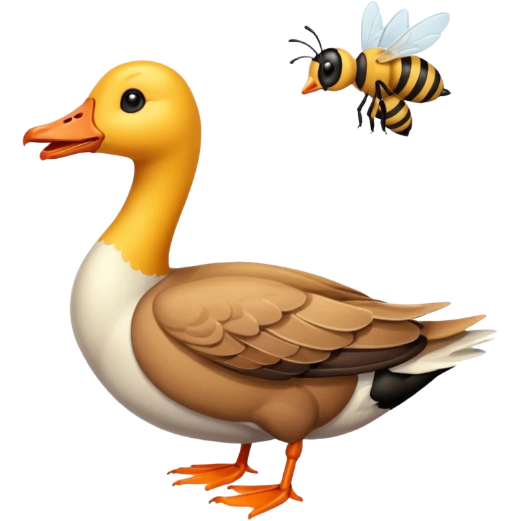 🪿🐝 emoji