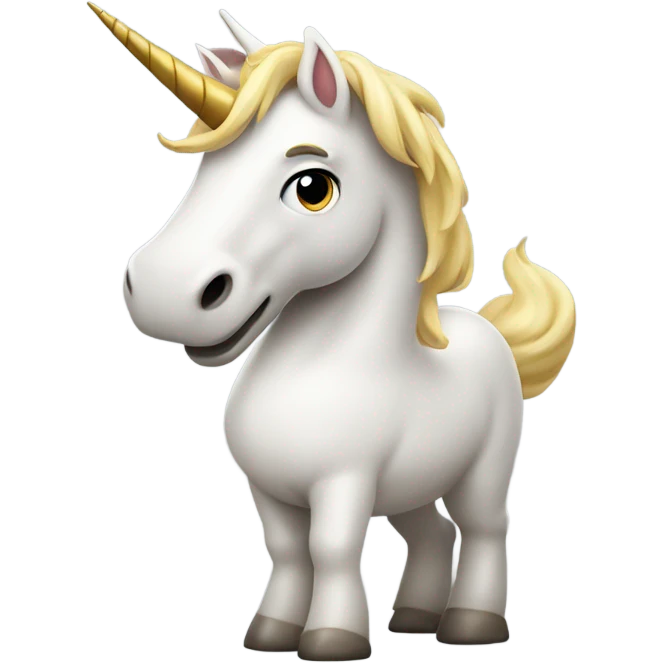 Unicorn with thumbs up  emoji