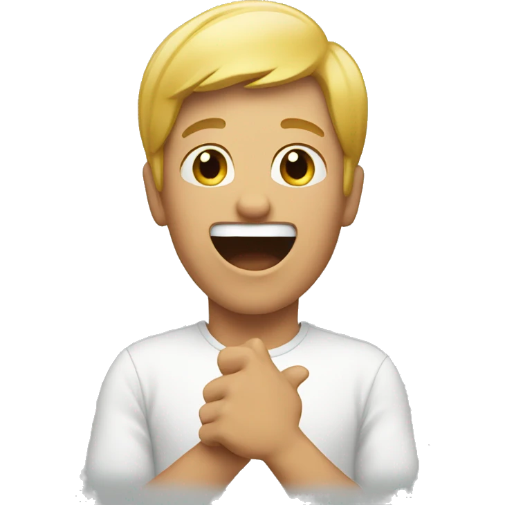person cheering emoji