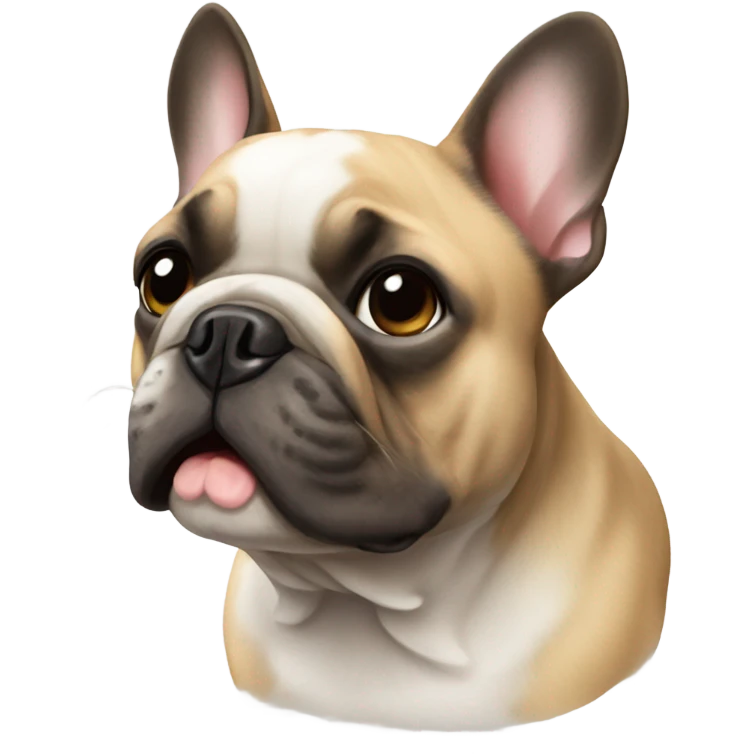 French bulldog lovers emoji