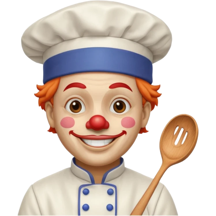 clown chef emoji