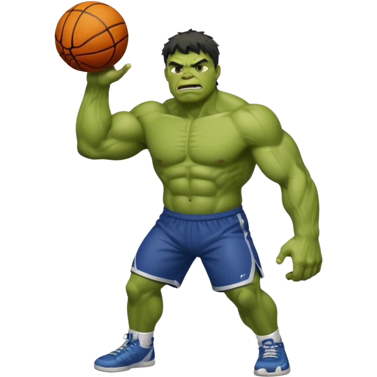 hulk jogandobaasquete emoji