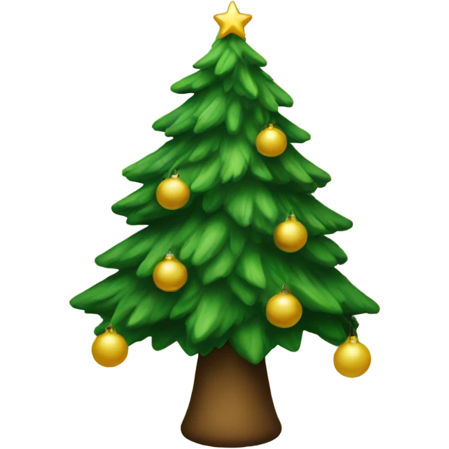 Christmas tree emoji