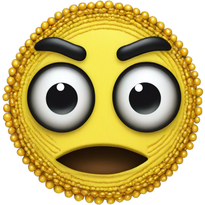 scared shaking sweating round yellow emoji emoji