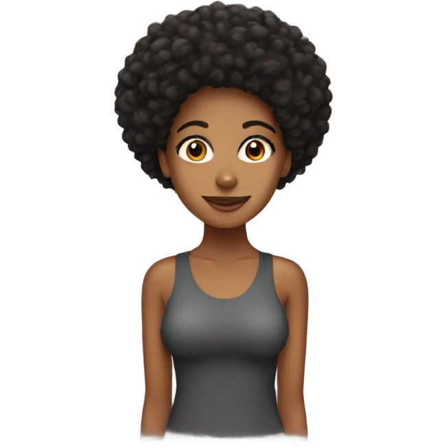 Afro latina emoji
