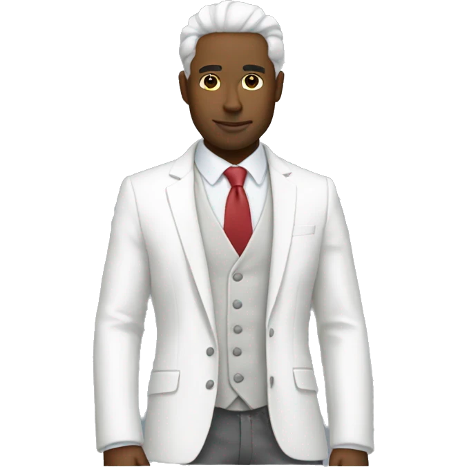 white suit no person emoji