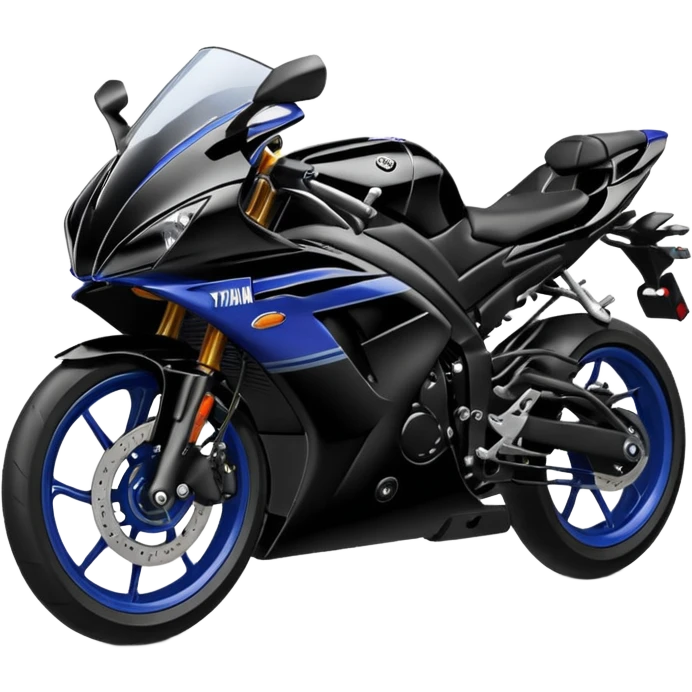 Black yamaha 2025 r6 emoji