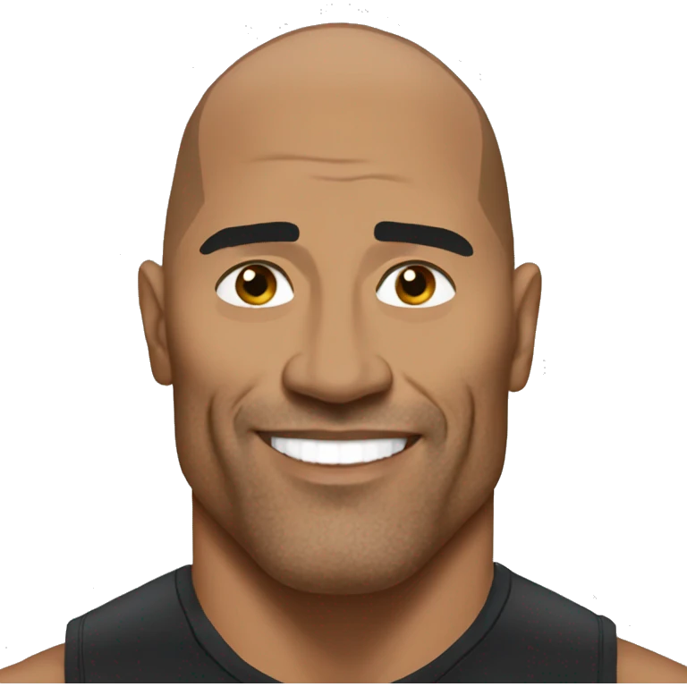 The rock emoji