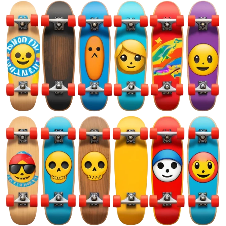 skateboards emoji