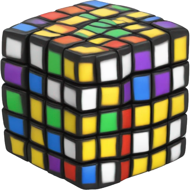 Rubics' cube emoji