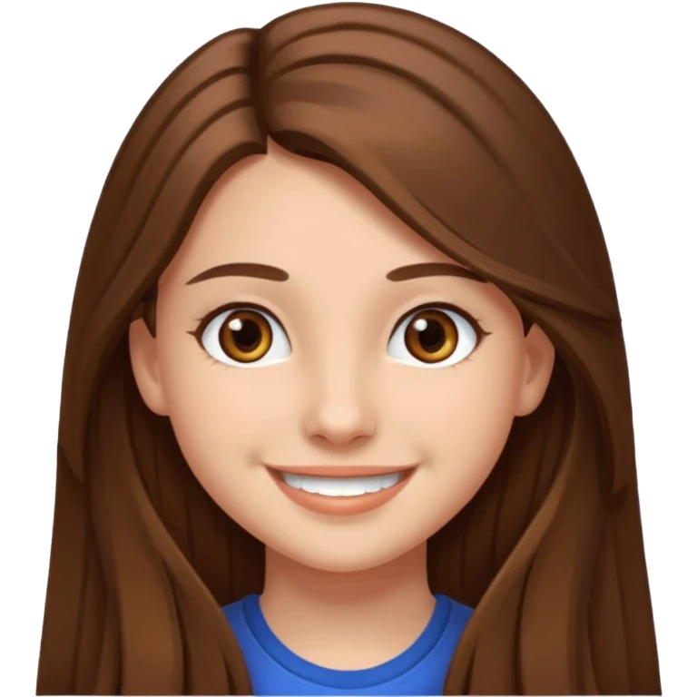 Дівчина з простими довгим волоссям 15 років волосся коричневе карі ока худа і girl 2024 emoji