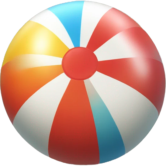 beach ball emoji