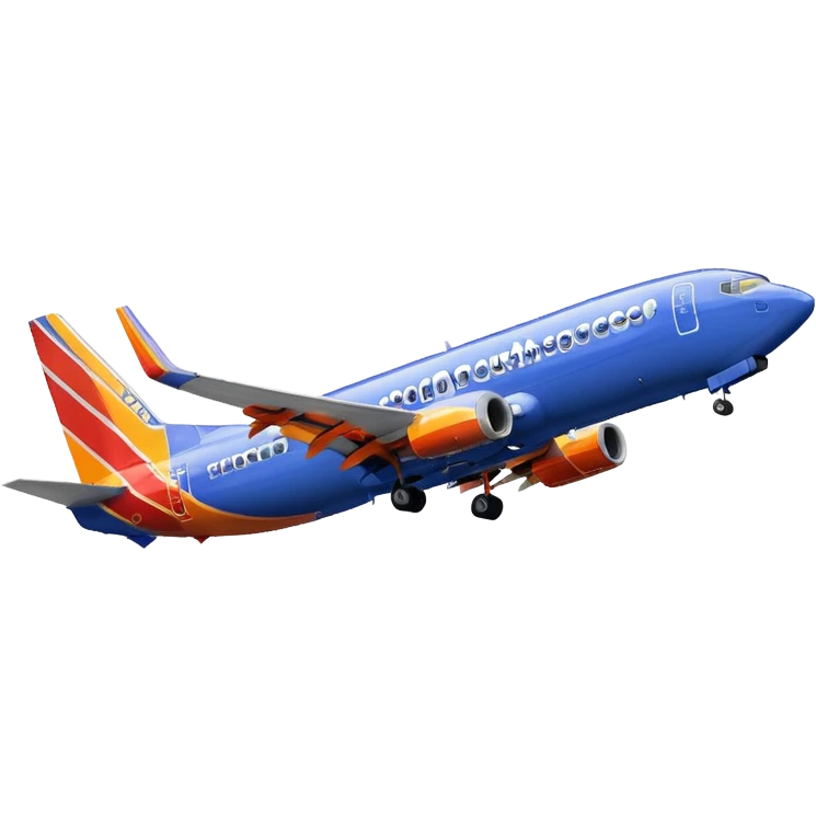 Southwest Airlines Boeing 737-800 emoji
