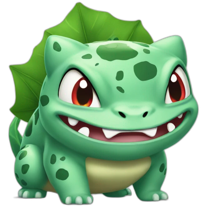 angry Bulbasaur emoji