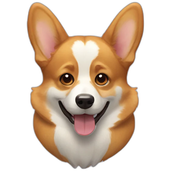 Corgi say Booosya emoji