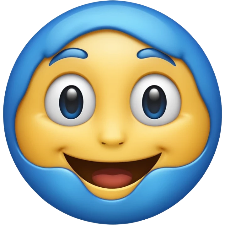 Blue emoji meme emoji