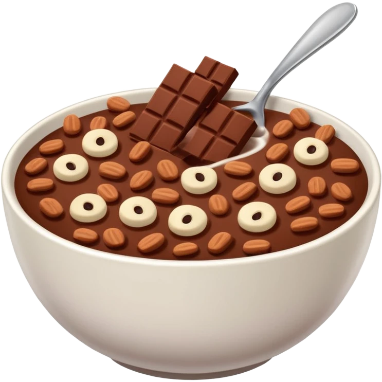 Cereal Chocolate Flavour emoji