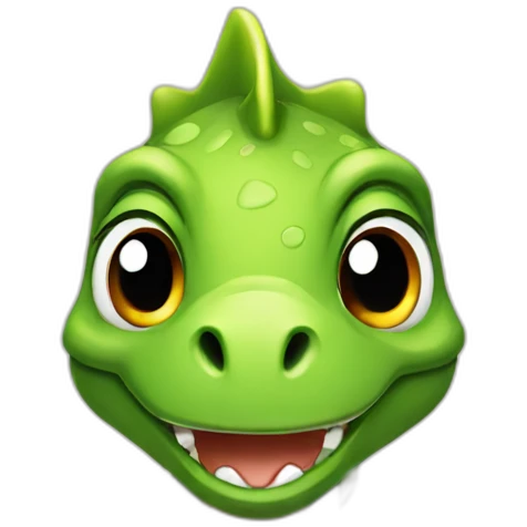 Dinosaur cute emoji