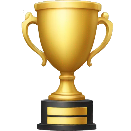 gold trophy emoji