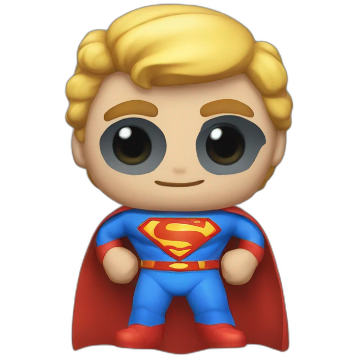 Gamer super man  emoji