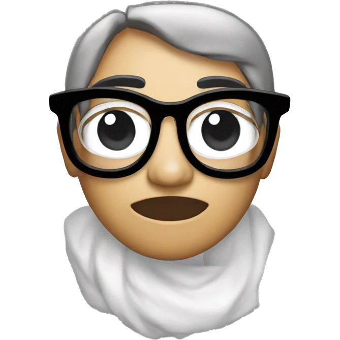 Chita con lentes emoji