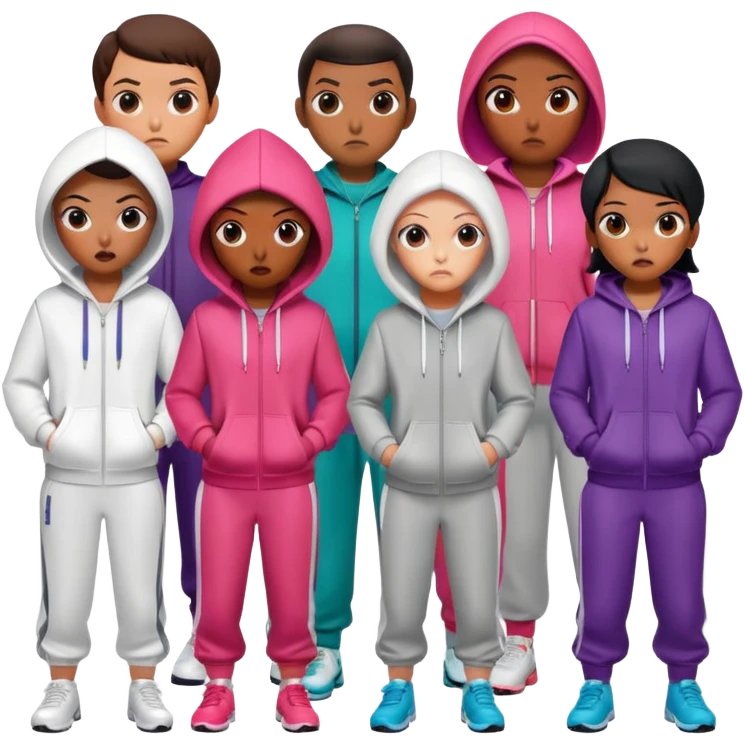 Squid Game characters emoji