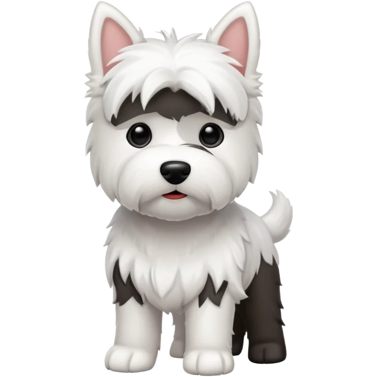 Westie dog emoji